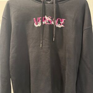 Versace Black and Pink Men's Sweater
